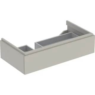Geberit Xeno2 Unterschrank f. Waschtisch m. Ablagefläche rechts m. 1 Schublade, 88x22x46,2cm, greige 500513001