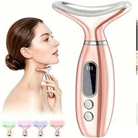 ibettertec Gesichtsmassagegerät Face Gerät Gesichtsmassagegerät, Gesicht Massagegerät lifting, mit 4 Modi Massagemodi Beauty Tool, Face Lifting Gerät für Gesicht & Hals Straffen