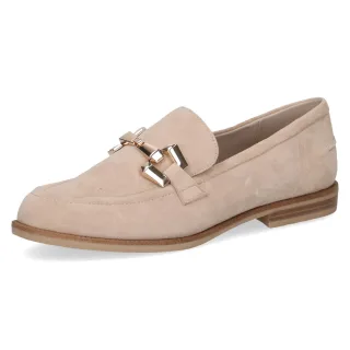 CAPRICE - Da.-Slipper beige suede - Gr. - 36