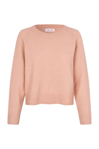 samsøe & samsøe - Pullover - Nor o-n short pink - Gr. - L