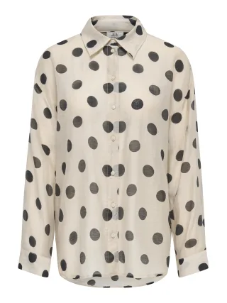 JDY - JDYFAY L/S SHIRT WVN Cement - Gr. - XS