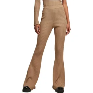 Urban Classics Ladies - Flared Rib Knit Leggings