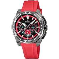 Festina Chronograph Chrono Bike 2025 F20725/5, Quarzuhr, Armbanduhr, Herrenuhr, analog, Tag, Stoppfunktion