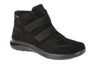 Legero 009575 Damen Winterstiefeletten Schwarz Gore-Tex Warmfutter Klettversc...