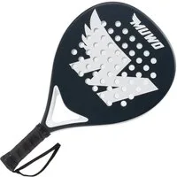 MUWO Padelschläger "Toledo" mit Tasche, (2-teiliges Set bestehend aus Padelschläger und Tasche), ausgeglichene Balance und optimale Ballkontrolle