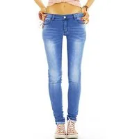 be styled Low-rise-Jeans Low Rise Jeans Hose niedrige Leibhöhe Hüftjeans - Damen - j36p mit Stretch-Anteil