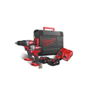 Milwaukee M18 Set M18 BLPP2A2-502X schwarz/gelb 43 - 4933464522
