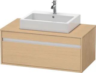 Duravit Ketho Konsolenwaschtischunterbau wandhängend Natur Eiche Matt 1000x550x426 mm - KT669503030 KT669503030