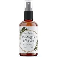 Nordic Pure® Haarserum Nordic Pure Rosmarin-Minze-Extrakt mit RootBioTec™, für eine belebende Kopfhautpflege, alle Haartypen & auch als Bartpflege – Alkoholfrei