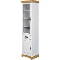 OTTO home Vitrine Rügen zertifiziertes Massivholz, Höhe 192 cm, im Landhausstil