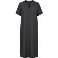 ITALY VIBES Sommerkleid - luftiges Blusenkleid - Kleid kurzarm mit Knöpfe für Damen
