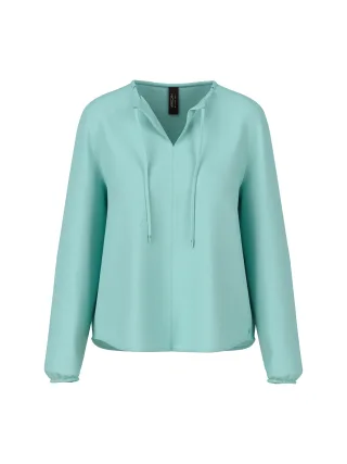 Marc Cain Sports - Fließende Schlupfbluse mit Schleifenband - Gr. - 36