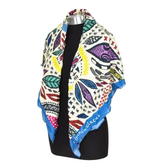 Unisex Animaux Circus 66800 leichtes und atmungsaktives Halstuch aus Stoff für die halbe Saison
