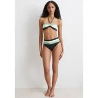 Marc O'Polo Bikini-Hose Summer Stripes mit elegantem Farbblock-Muster