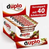 duplo Süßigkeit Ferrero Duplo Schokoriegel – 40 x 18 g = 720 g Vorratspack