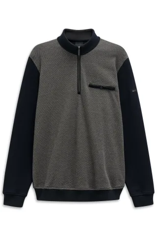 bugatti - Herren Sweatshirt marine - Gr. - XL