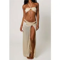 Moda Minx Sommerrock Starfish Long Side Slit (1-tlg) mit tollem Seestern-Element