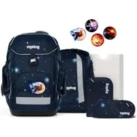 ergobag Schulranzen Schulranzen-Set MAXI KoBärnikus 6-teilig, 24/25 (6-teilig), ergonomisch, ab 1. Klasse, Your-Size-System