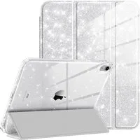 Fintie Tablet-Hülle für iPad 11 Generation 11 Zoll 2025(A16), iPad 10 Generation 2022, mit Stifthalter, Glitzernde Stoßfeste Case mit Glänzende Rückseite