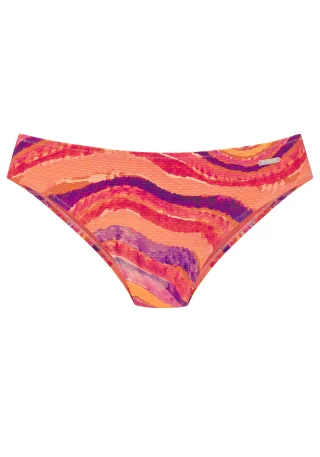 LASCANA - Bruno Banani LM Bikinihose normal red-plum - Gr. - 36