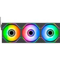 SWAFAN 120 EX INFINITY, Gehäuselüfter schwarz, 3er-Pack, 124 mm