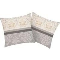 OTTO home Kissenbezüge Cremona, (2 Stück), floraler Kissenbezug, geeignet für Kinder, OEKO-TEX® zertifiziert