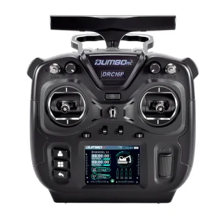 DUMBORC DRC16P 2.4GHz 16CH PWM SBUS PPM CRSF 2.8 Inch IPS Screen Radio Transmitter with P16F/P16MR/P16MRP Receiver for F