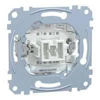Ausschalter Einsatz 2-polig 10 Ampere 10 AX 250 Volt Wechselstrom MEG3112-0000 Retail