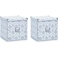 Zeller Present Aufbewahrungsbox, (2er Set)