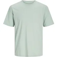 Jack & Jones Rundhalsshirt Jack&Jones Basic T-Shirt Übergröße pastellgrün