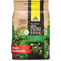 Neudorff Blumenerde NeudoHum Grünpflanzen- & PalmenErde 3 L, für 4 Wochen vorgedüngt