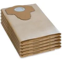 Parkside Staubsaugerbeutel Papierfilterbeutel 30 L passend für PNTS Nass Trockensauger, 5 Stück, passend für Parkside PNTS 1400, 1500, 5 St., 5er-Pack, für Nass Trockensauger