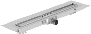 ACO ShowerDrain C, Rinnenkörper, 88,5 cm, Einbauhöhe Oberkante Estrich: 8 – 12,8 cm, ohne Aufkantung 9010.85.22
