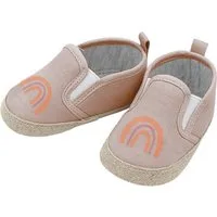MAXIMO Schuhe, "Regenbogen", Slipper Anti-Rutsch-Sohle, TPR Lauflernschuh (2-tlg)