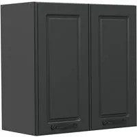 Vicco Hängeschrank R-Line, Anthrazit Landhaus/Anthrazit, 60 cm (1-St)