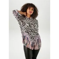 Aniston PLUS Hemdbluse in faszinierende Animal-Paisley Mix - NEUE KOLLEKTION