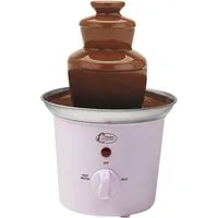 bestron Schokoladenbrunnen ACF300, 3 Ebenen & Edelstahl-Schüssel – 300 g, 52 °C