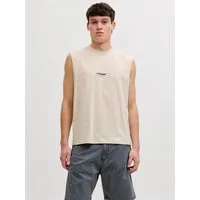 Jack & Jones Muscleshirt JJESOHO SLEEVELESS TEE SN mit Logobranding