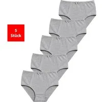 Fashionschmiede Taillenslip Taillenslip Damen Baumwolle Stretch 5er & 10er Pack Maxislip (Set, 5-St., 5er-Pack) Hoher Baumwollanteil, elastisch, weich & atmungsaktiv