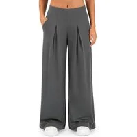 Smilodox Jogginghose Vanea Sweatpants Damen, Loose Fit, Wide Leg, Gym & Freizeit Slip-On, elastisch, weiches Strickmaterial, Bewegungsfreiheit
