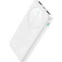 JOYROOM JR-PBF12 - 10000 mAh Powerbank mit 2x USB A, 1x USB-C Ladebuchse 10000 mAh (5 V), PowerBank 3x USB Akku Power Zusatz Batterie Typ C Charger Ladegerät