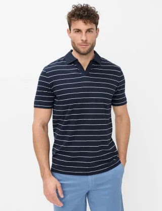 Brax Herren Polo Style PAZ navy, dunkelblau, Gr. 5XL