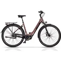 Airtracks E-Bike Cityrad 28" Damen E-Bike City Bike Fahrrad e-TOURING 11.7 SHIMANO STEPS E-6100, 5 Gang SHIMANO NEXUS INTER 5 Schaltwerk, Nabenschaltung, Mittelmotor, 504 Wh, Trekking Bike Tiefeinsteiger Low Step - 45cm 50cm 55cm