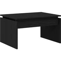 vidaXL Couchtisch Couchtisch Schwarz Eichen-Optik 68 x 50 x 38 cm Holzwerkstoff (1-St)
