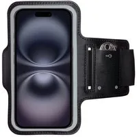 CoverKingz Handyhülle Sportarmband für Apple iPhone 16 Sport Fitness Armband Handyhülle, Sport Schutzhülle Schlüsselfach Handyhülle Jogging Schutztasche Etui