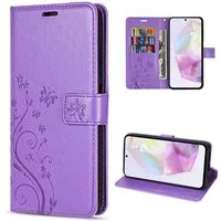 betterfon Handyhülle Handytasche für Samsung Galaxy A35 Schutzhülle Klapphülle, Bookstyle-Hülle: Magnetverschluss 3 Kartenfächer & Standfunktion