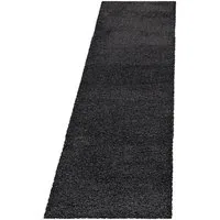 SIMPEX24 Teppich Unicolor - Einfarbig, Läufer, Höhe: 30 mm, Teppich Wohnzimmer Einfarbig Shaggy Verschidene Farben und Größen