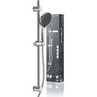 Eisl Stangenbrause-Set GRANDE VITA, Höhe 90 cm, 3 Strahlart(en), 1 tlg., Höhenverstellbar / 3-fach verstellbar / Antikalk / wassersparend