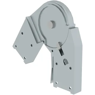 Munk Automatik-Stahlscharnier für Klappleiter - 019476