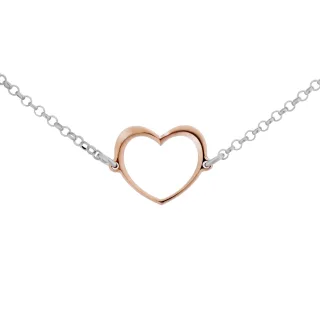Orphelia 'Mada' Damenarmband aus 925 Sterling Silber - Silber/Rosé ZA-7389